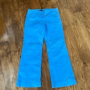 Tahari wide leg blue pants size 2